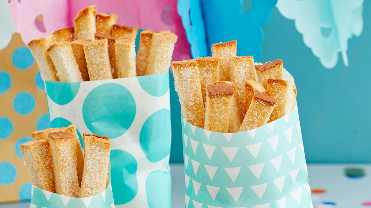 Süße Pommes: Thermomix ® Rezept