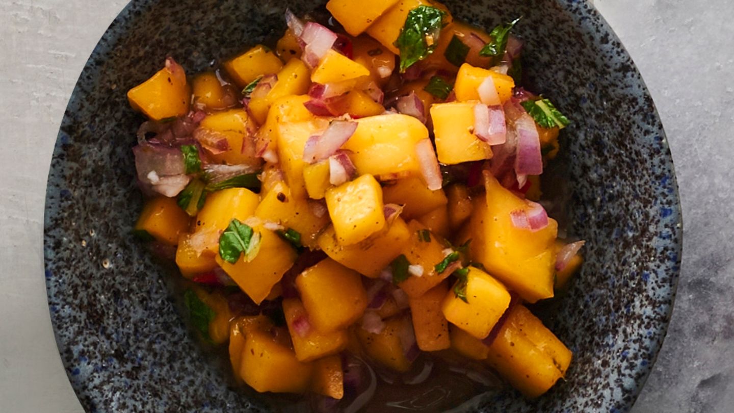 Mango-Minz-Sambal Rezept