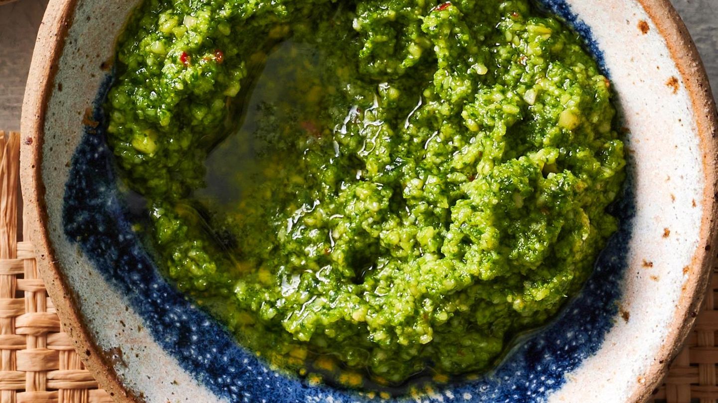 Koriander-Limetten-Pesto Rezept
