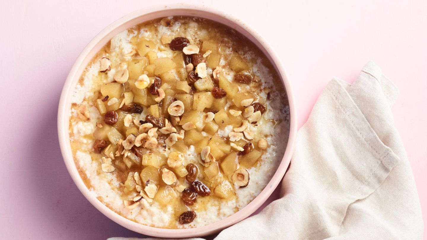 Apple-Pie-Porridge Rezept
