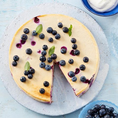 Blueberry Cheesecake American Style