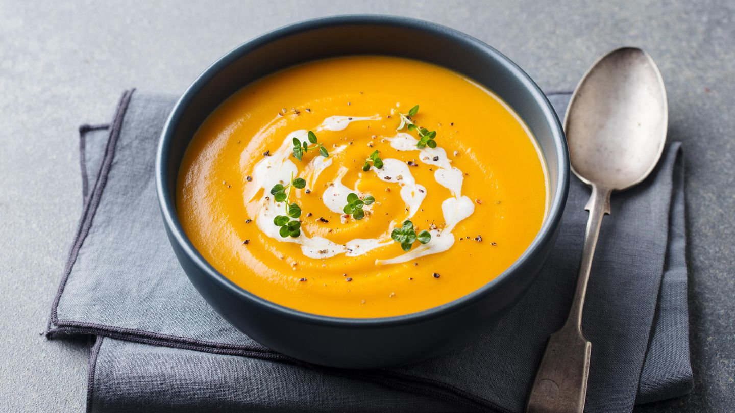 Kürbiscremesuppe Rezept: Highlight an kalten Herbsttagen