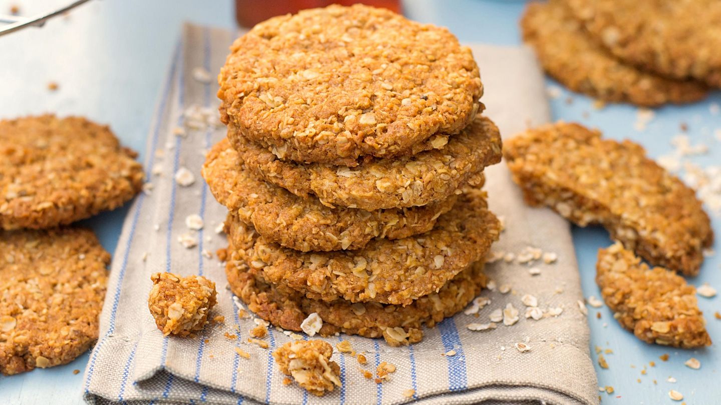 Haferkekse: schnell und einfach - [ESSEN UND TRINKEN]