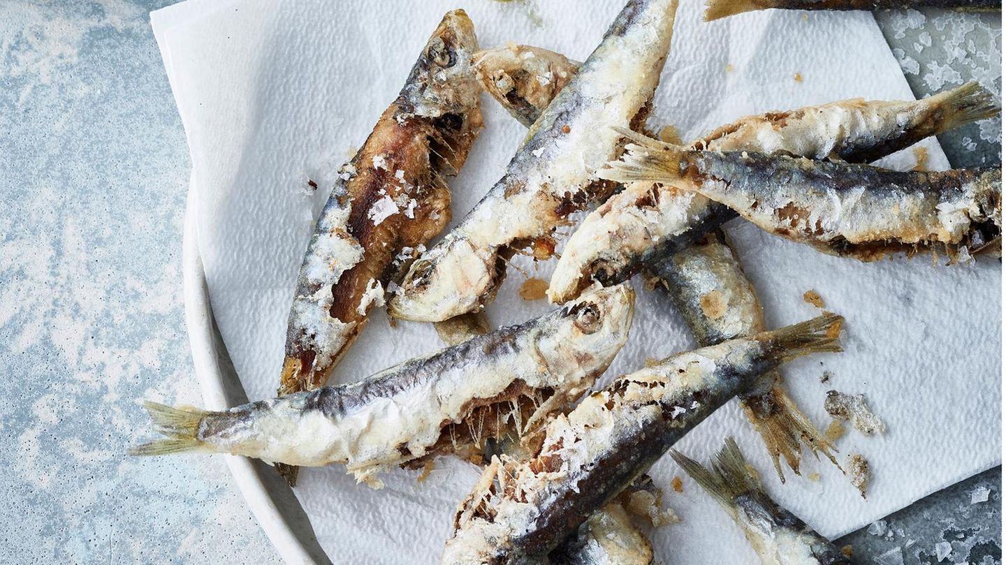 Boquerones mit Safran-Aioli Rezept