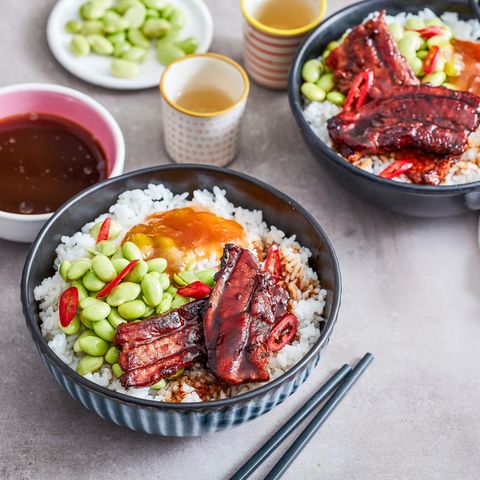 Donburi mit Schweinebauch