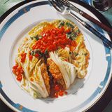 Quinoa im Kohlblatt