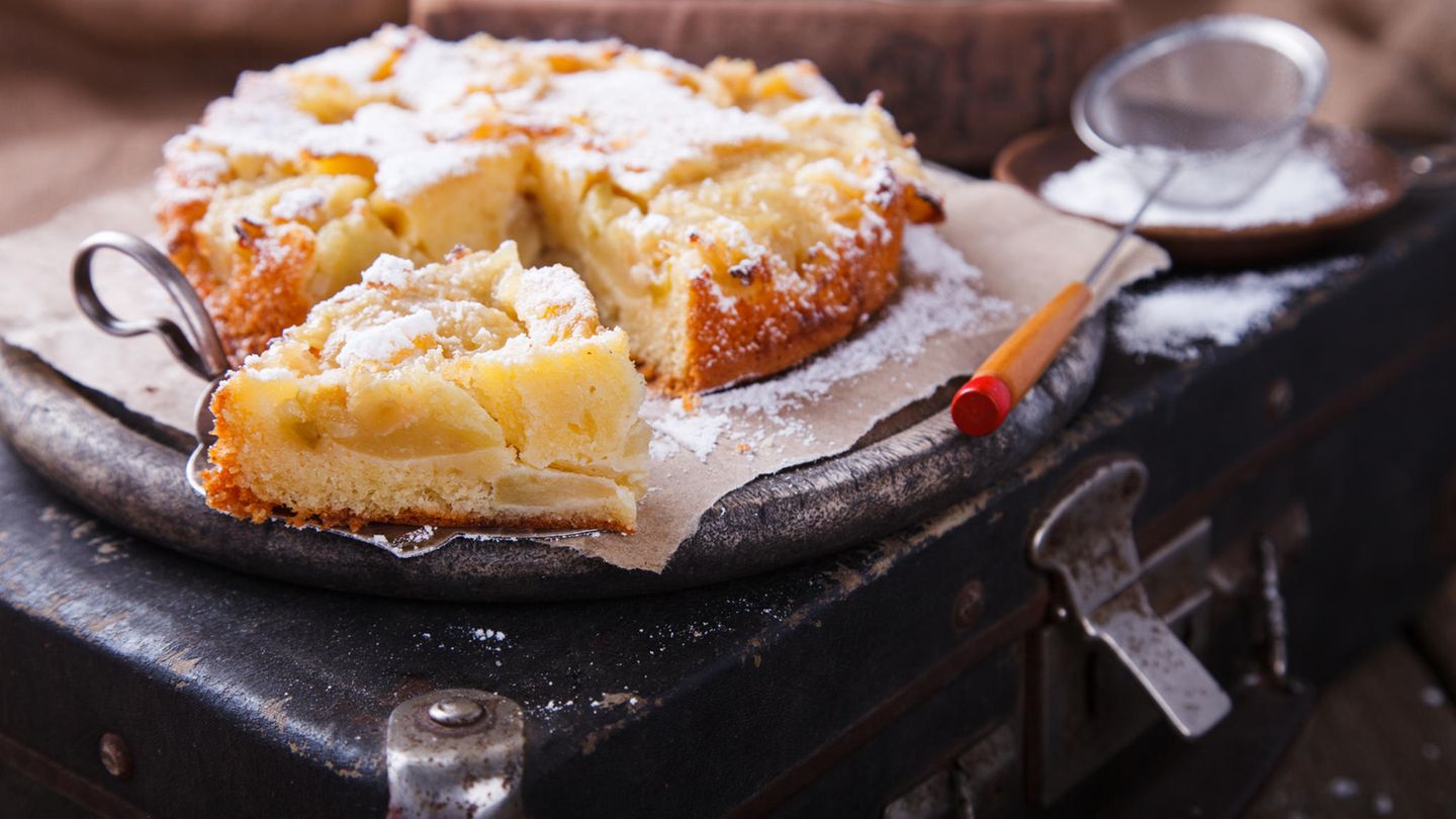 Veganer Apfekuchen: einfaches und leckeres Rezept
