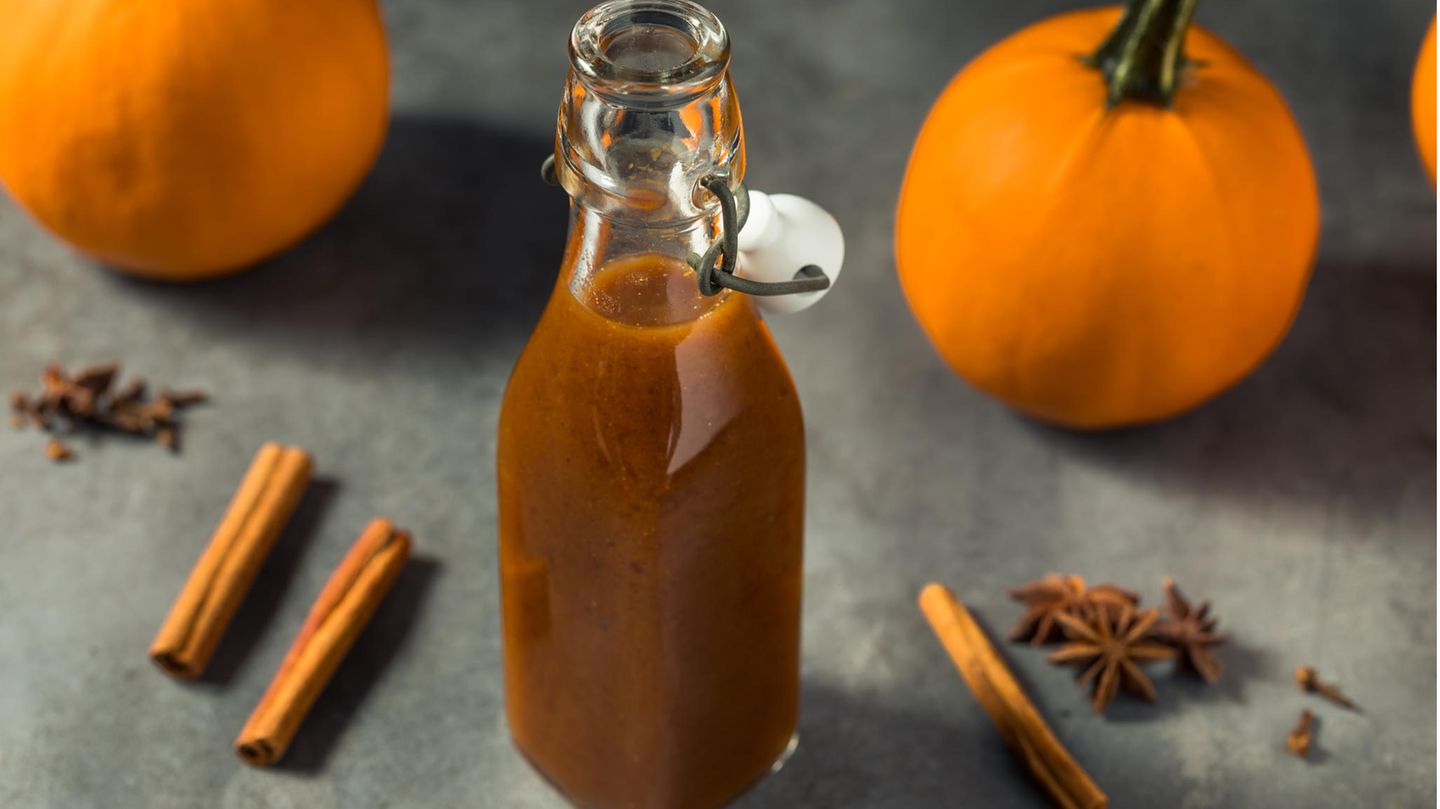 Pumpkin Spice Sirup selber machen