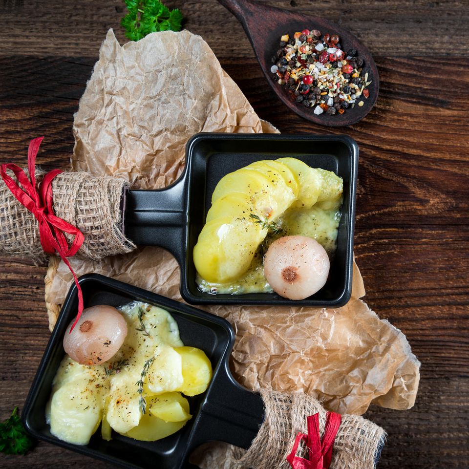 Vegane Raclette-Pfännchen