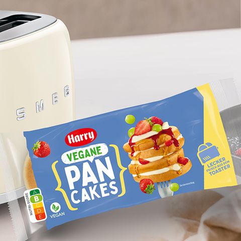 Gewinnspiel: Vegane Pancakes ganz ohne Pfanne: Harry-Brot verlost Frühstückspaket