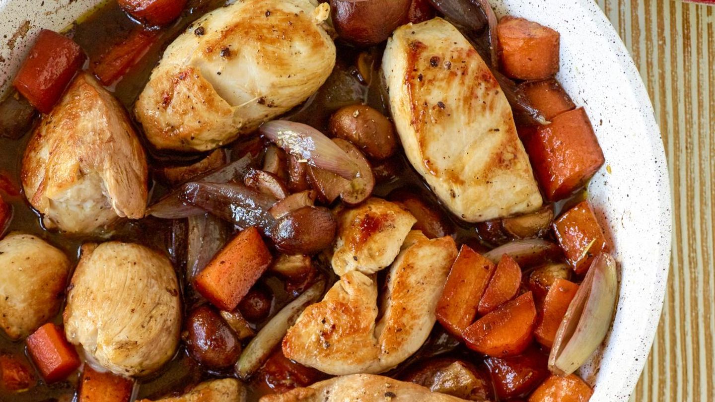Schnelles Coq au Vin Rezept