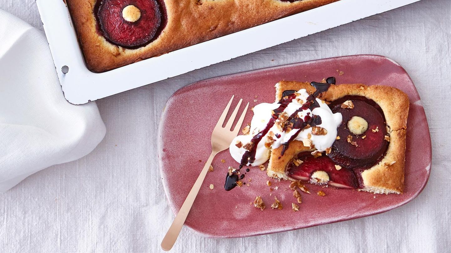Holunder-Apfel-Kuchen Rezept