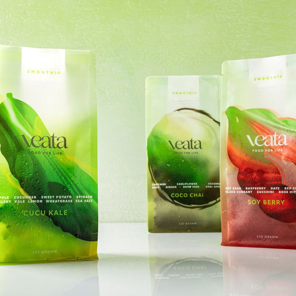 Sagenhaft praktisch & lecker: Die tiefgekühlten Smoothie-Mischungen von Veata gibt es in zehn verschiedenen Sorten.