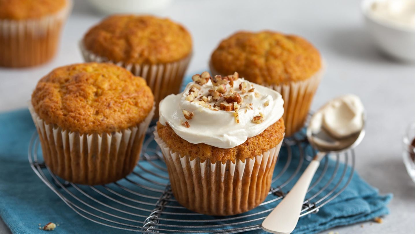 Möhren-Muffins Rezept - [ESSEN UND TRINKEN]