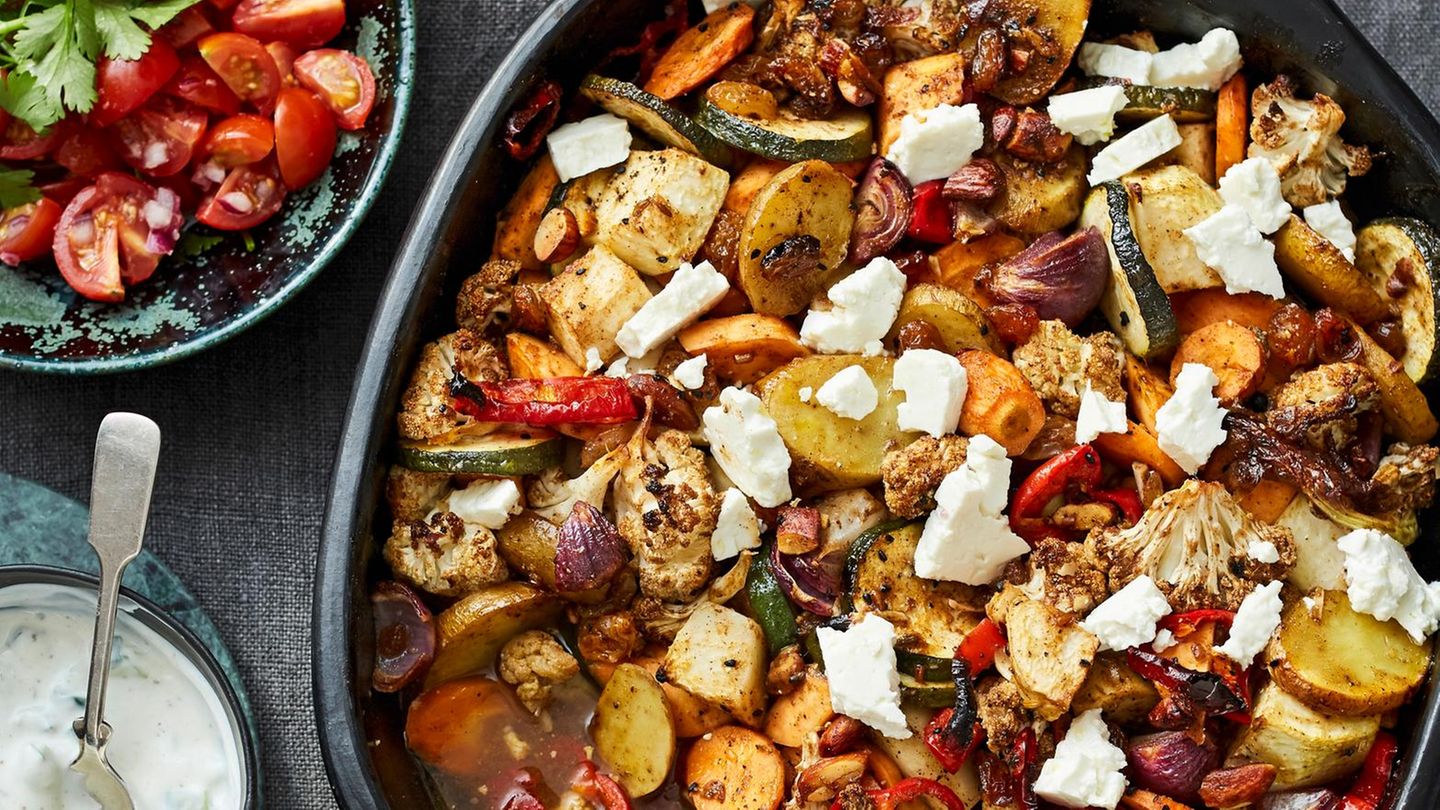 Indischer Gemüseauflauf Rezept