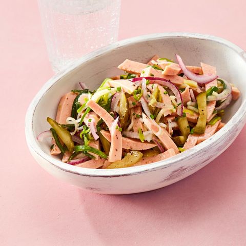 Wurst-Lauch-Salat