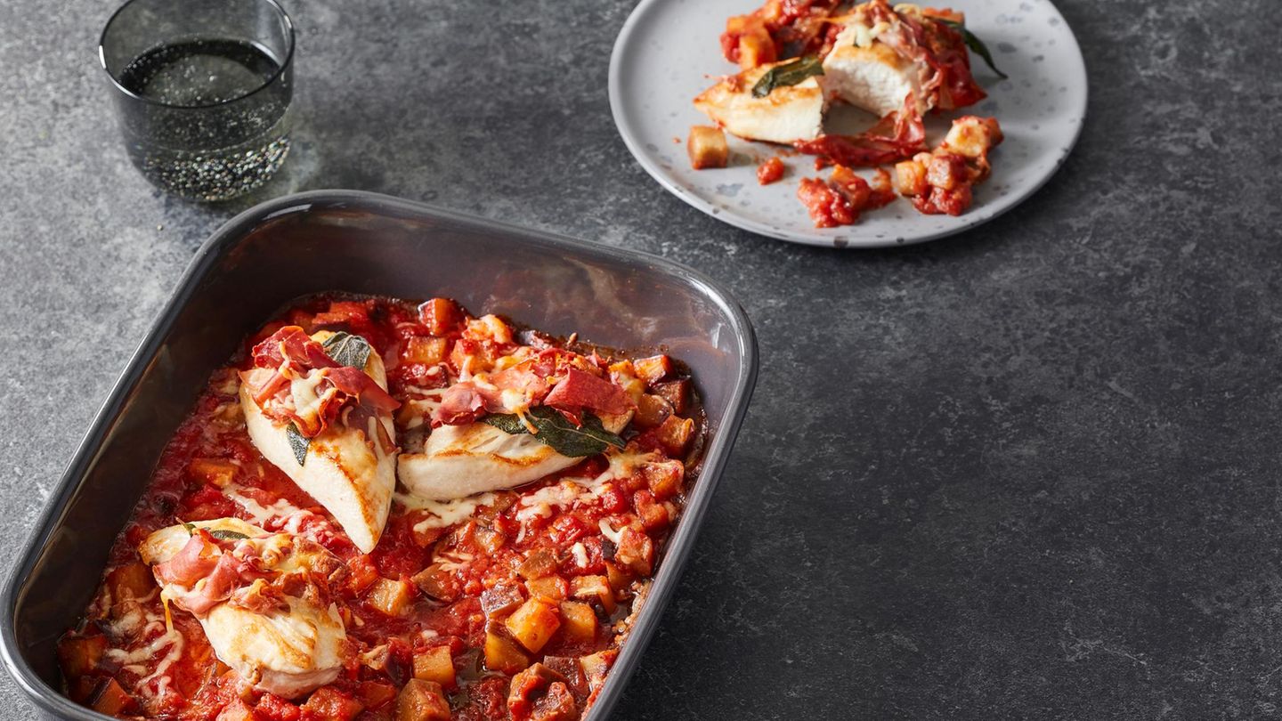 Saltimbocca aus dem Ofen Rezept