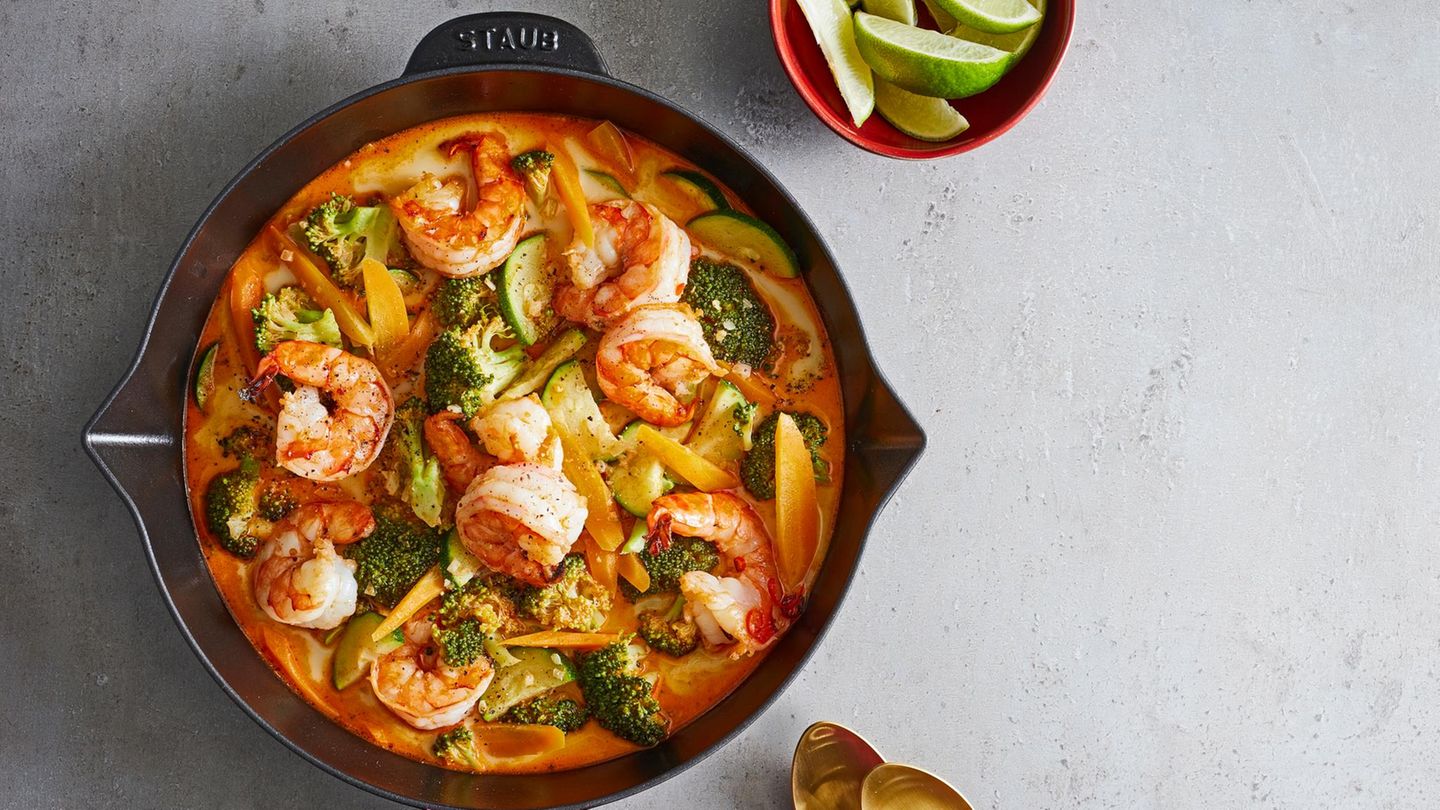 Spicy Garnelencurry Rezept - [ESSEN UND TRINKEN]