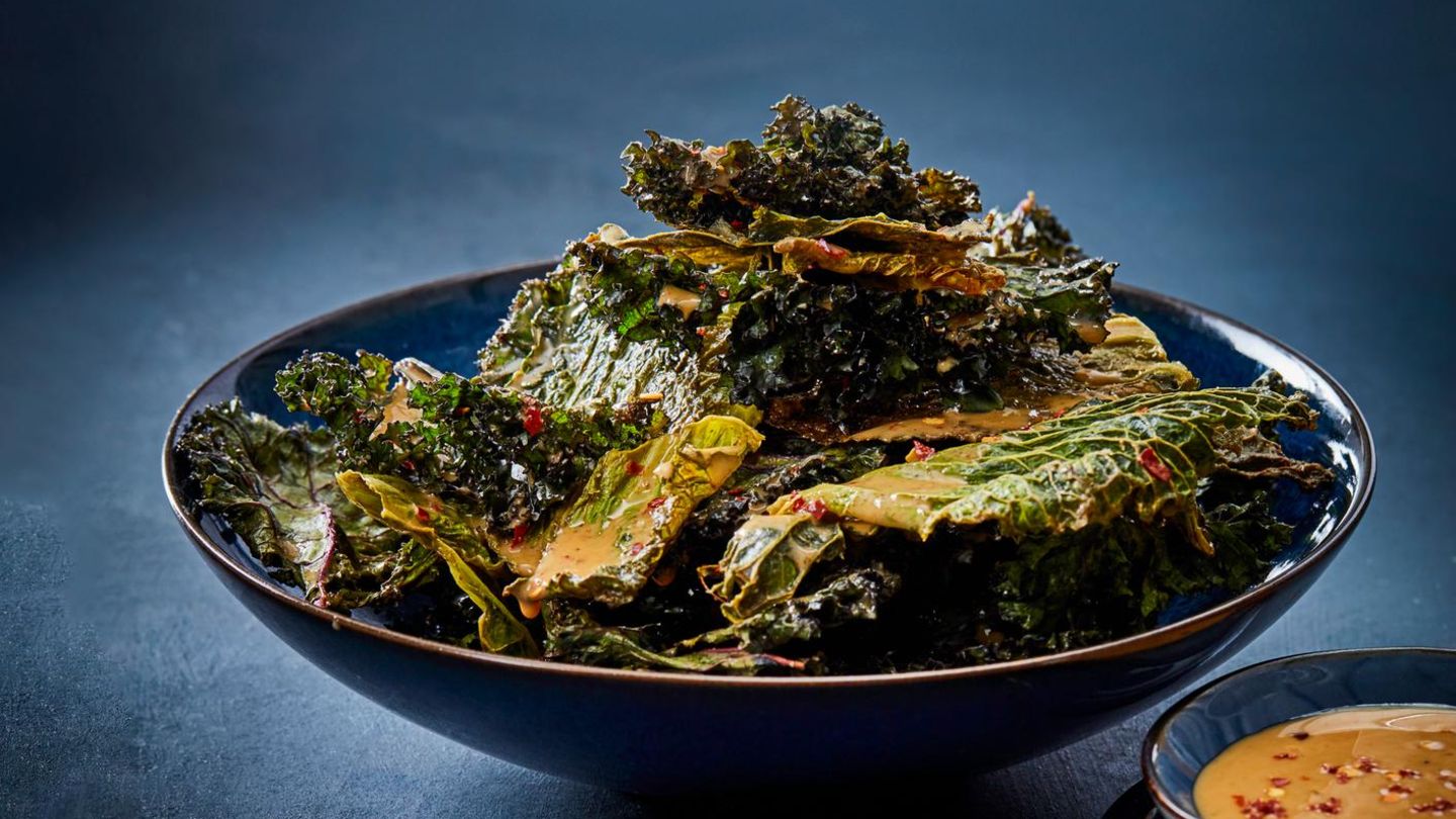 Grünkohl-Wirsing-Chips Rezept - [ESSEN UND TRINKEN]