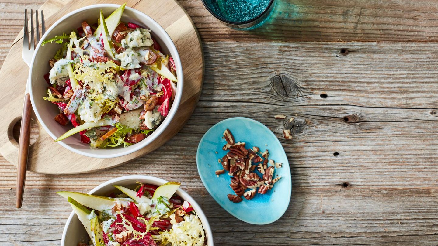 Radicchio-Frisée-Salat Rezept
