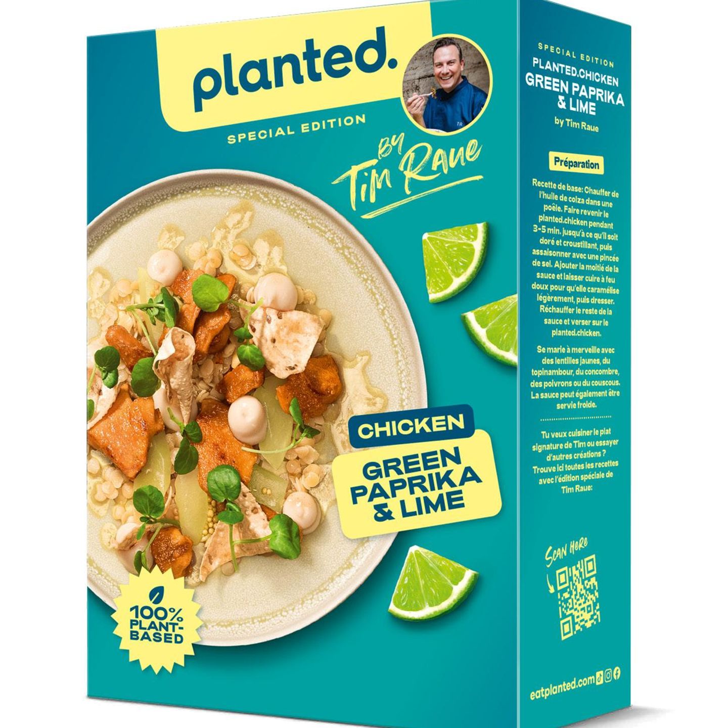 planted.chicken „Green Paprika & Lime“ by Tim Raue