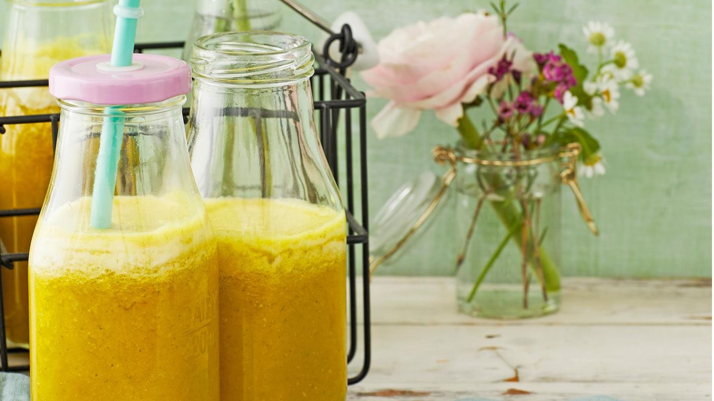 Ananas-Smoothie mit Ingwer: Thermomix ® Rezept - [ESSEN UND TRINKEN]