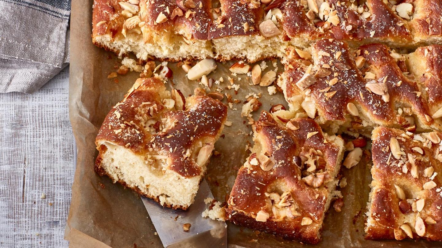 Butterkuchen mit Ahornsirup Rezept