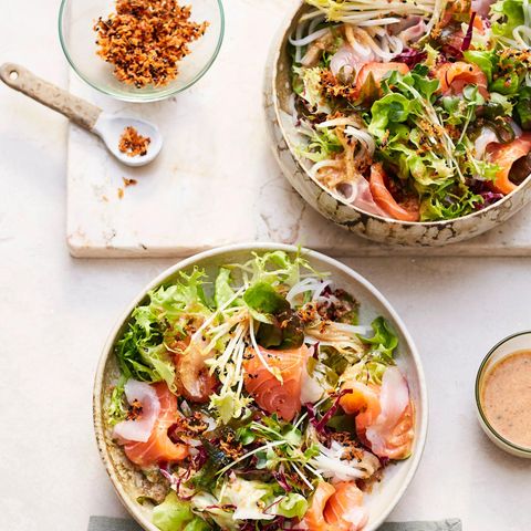 Sashimi-Salat