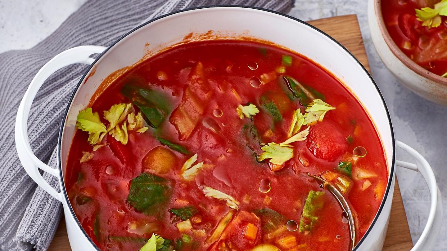 Tomaten-Mangold-Topf mit Safran Rezept