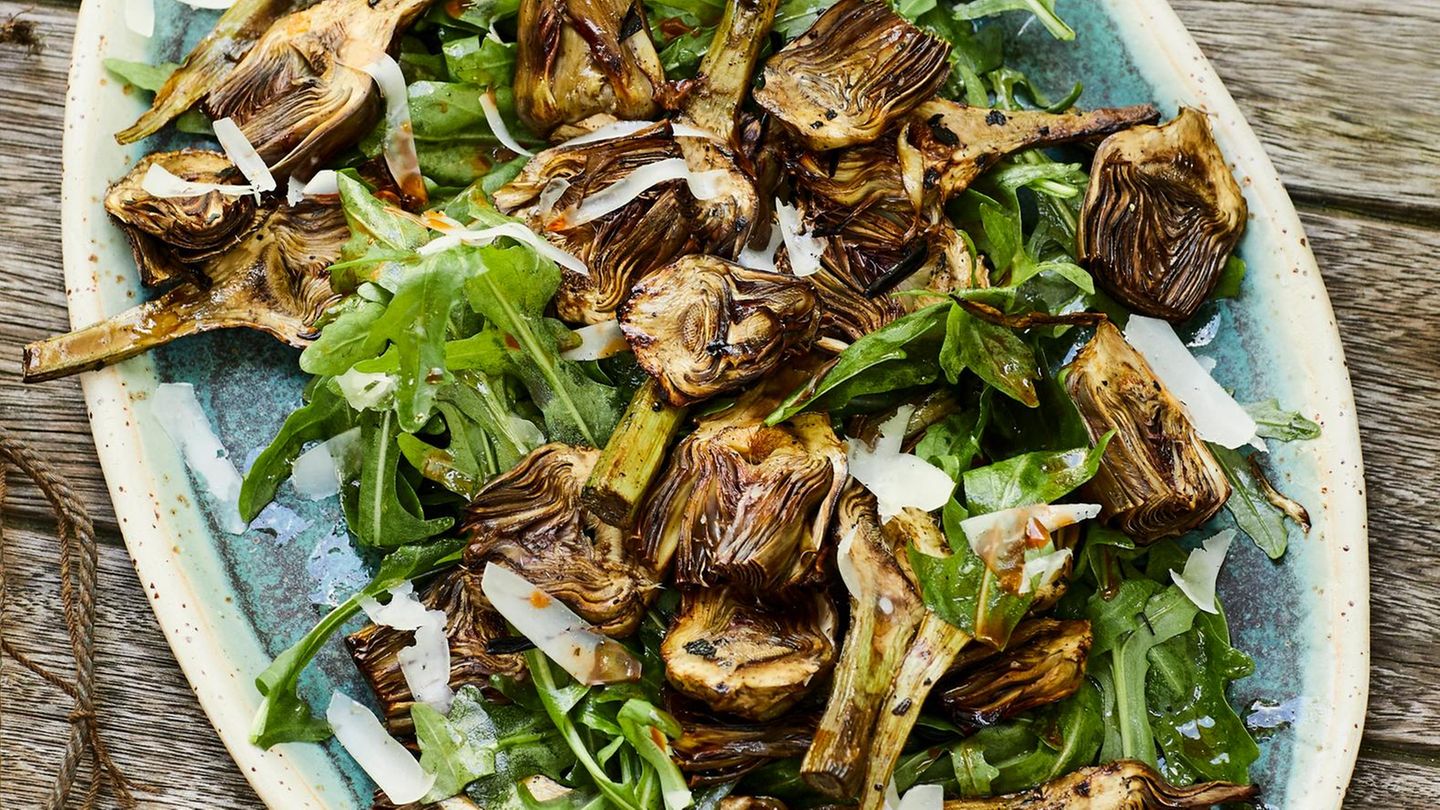 Gegrillter Artischockensalat Rezept