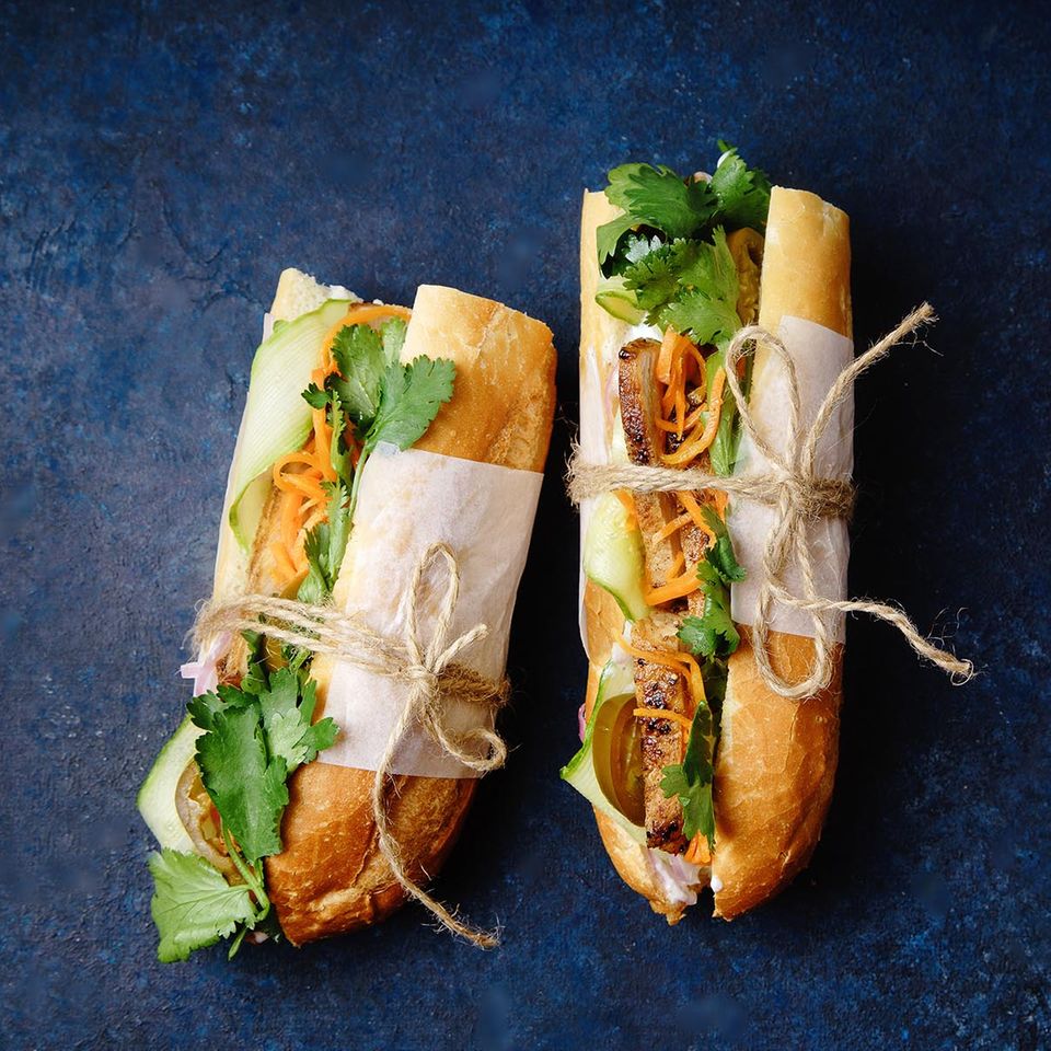 Vietnamesisches Bánh mì Sandwich - [ESSEN UND TRINKEN]