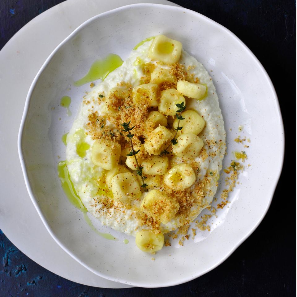 Kleine Gnocchi mit Blumenkohlcreme von Cettina Vincenzino