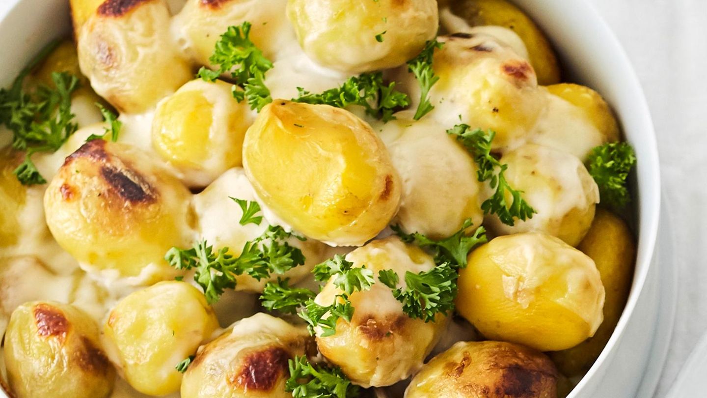 Béchamel-Kartoffeln: einfach und cremig