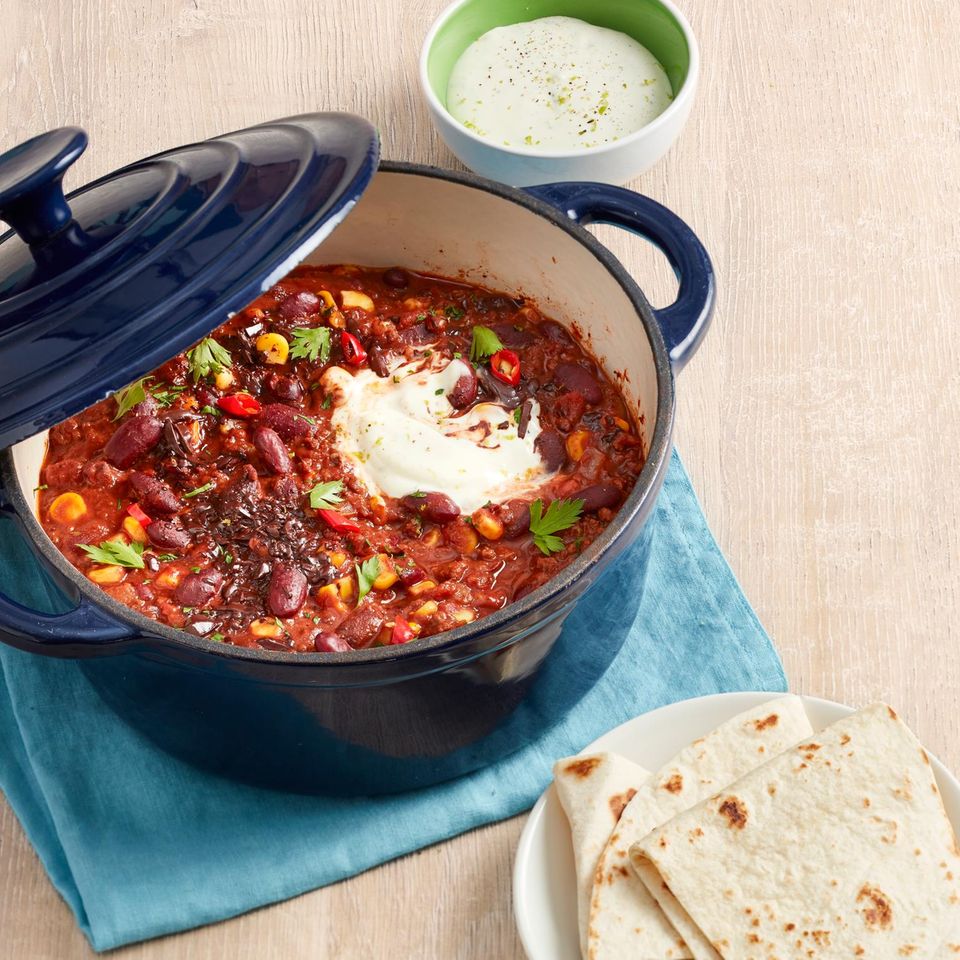 Schoko-Chili mit Limettenschmand Rezept - [ESSEN UND TRINKEN]