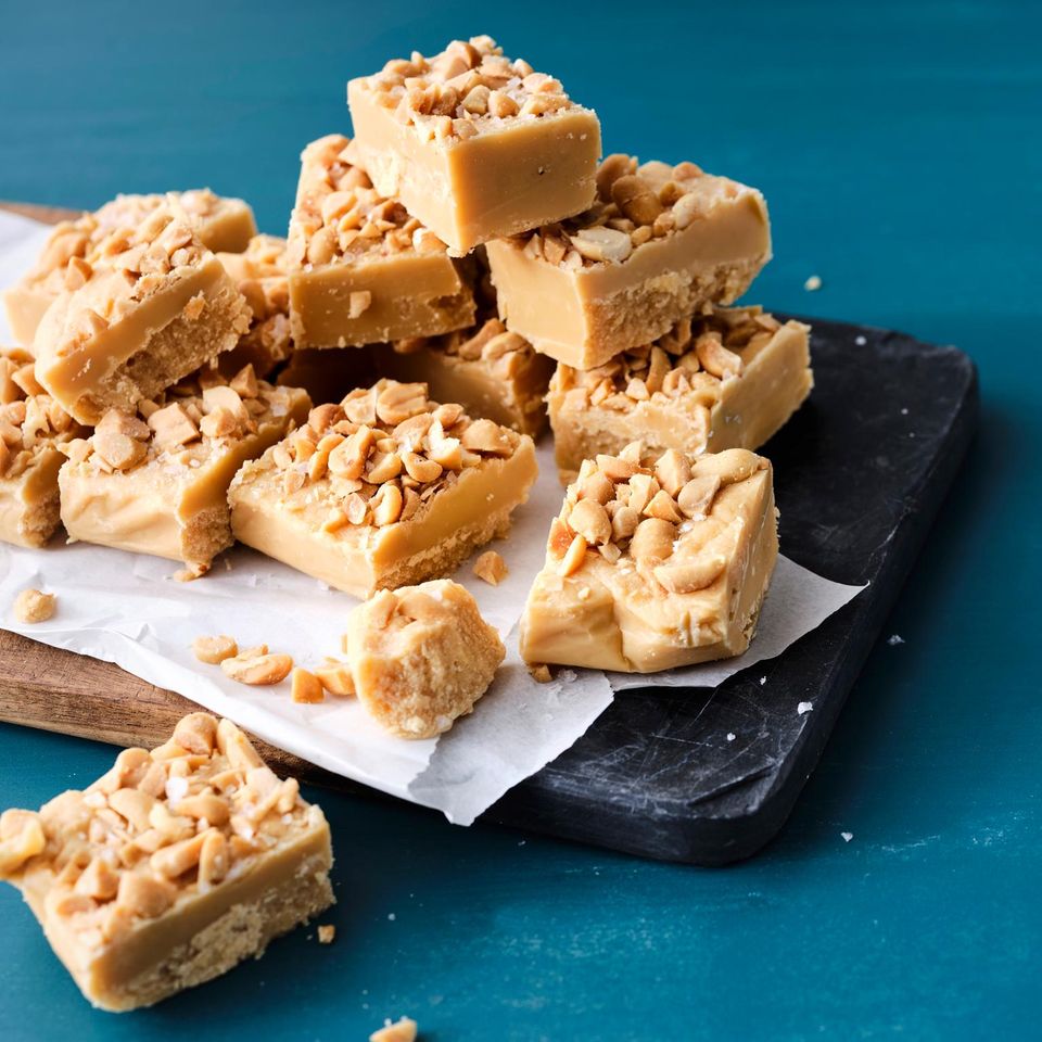 Salted Fudge mit Erdnüssen Rezept - [ESSEN UND TRINKEN]