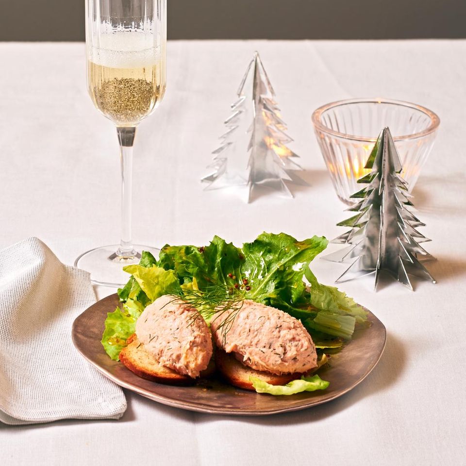 Lachscreme mit Endiviensalat: für Thermomix ® - [ESSEN UND TRINKEN]