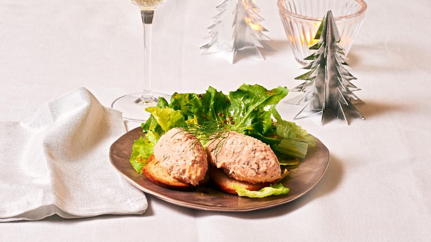 Lachscreme mit Endiviensalat: für Thermomix ® - [ESSEN UND TRINKEN]