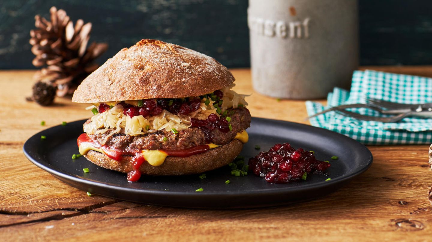 Hütten-Burger: Thermomix ® Rezept