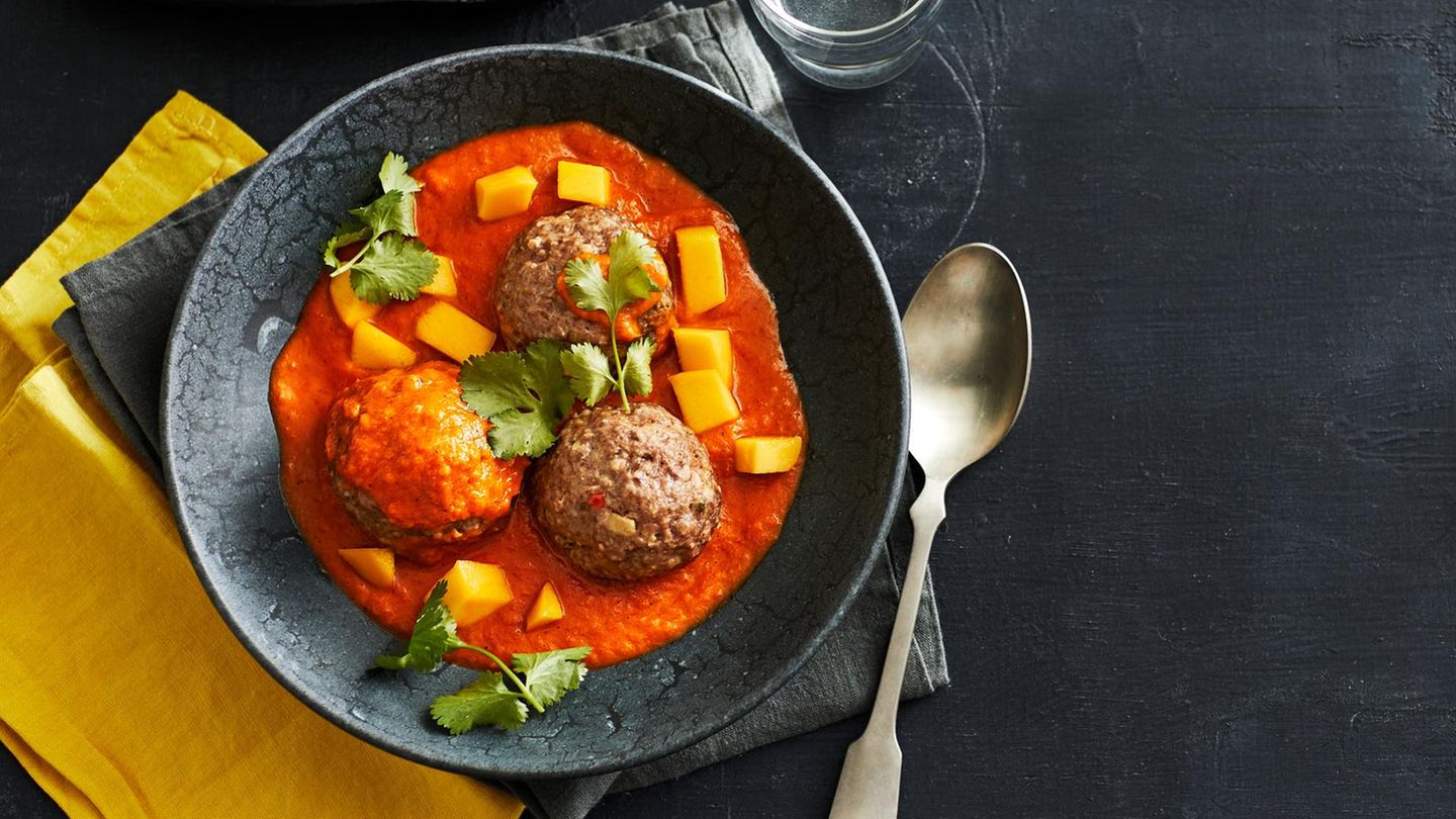 Klopse-Curry: Thermomix ® Rezept