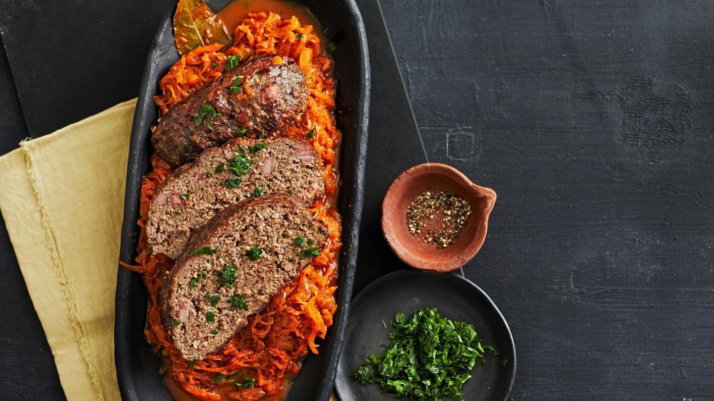 Szegediner Hackbraten: Thermomix ® Rezept