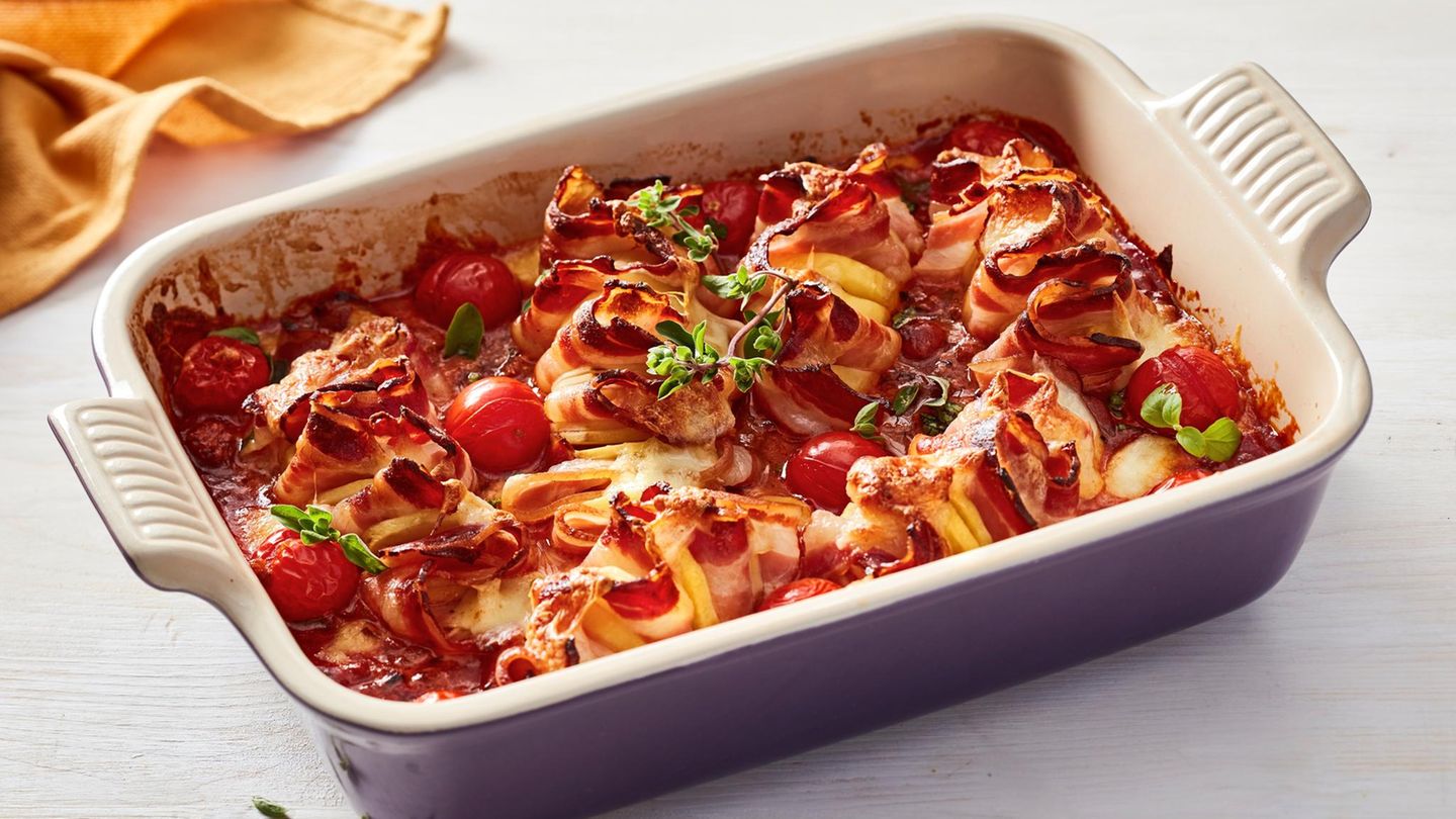 Fransenkartoffel-Hack-Auflauf: Rezept