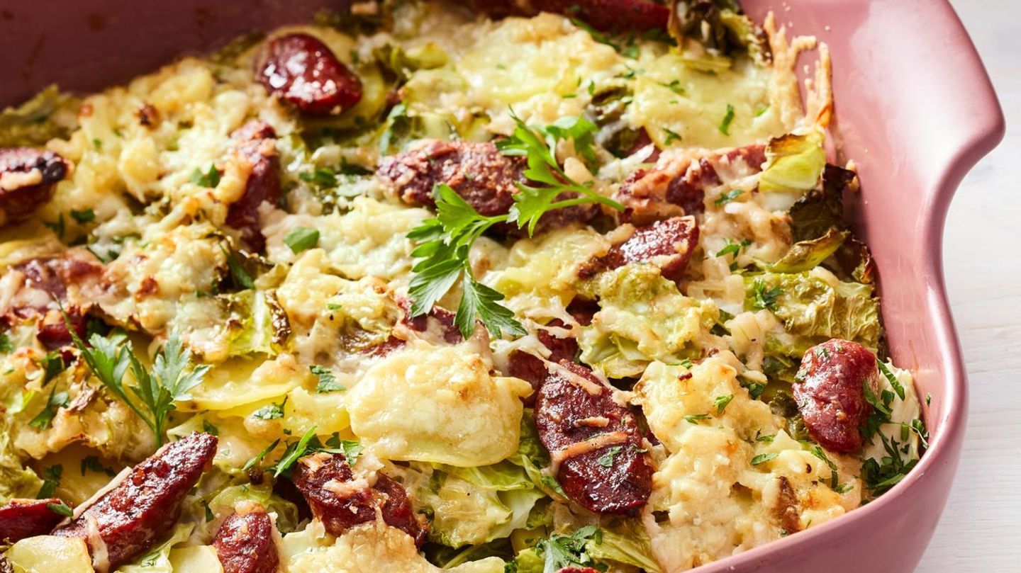 Kartoffel-Merguez-Auflauf: Rezept