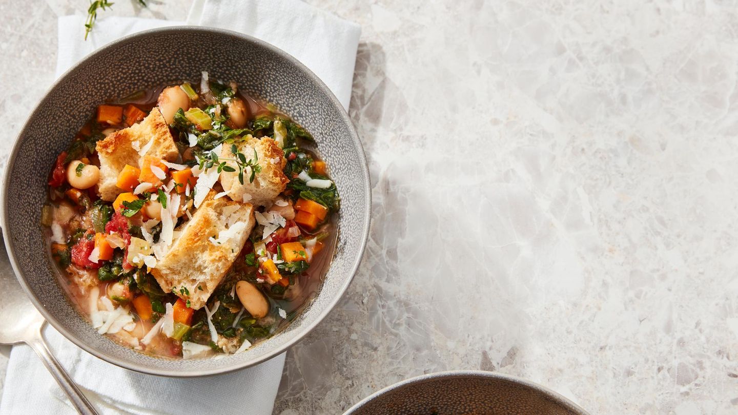Ribollita mit Grünkohl Rezept