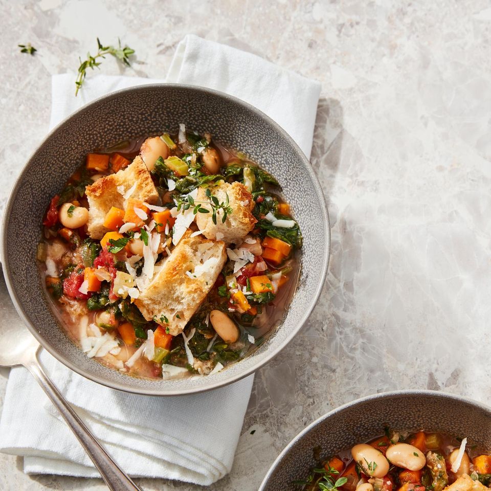 Ribollita mit Grünkohl Rezept - [ESSEN UND TRINKEN]