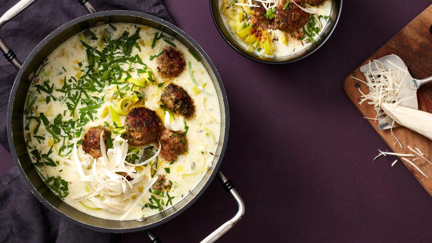 Laucheintopf mit Buletten Rezept