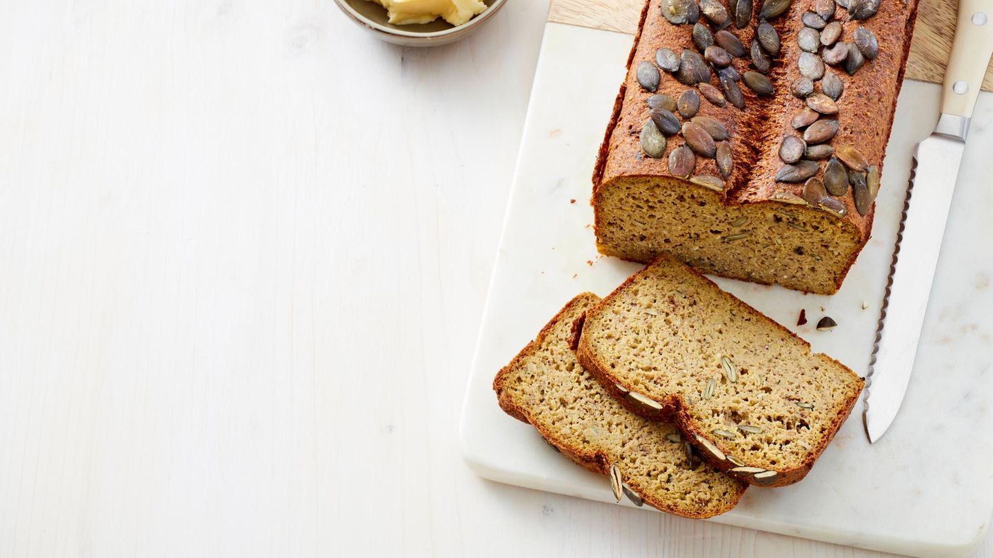 Low-Carb-Kürbisbrot – ohne Mehl