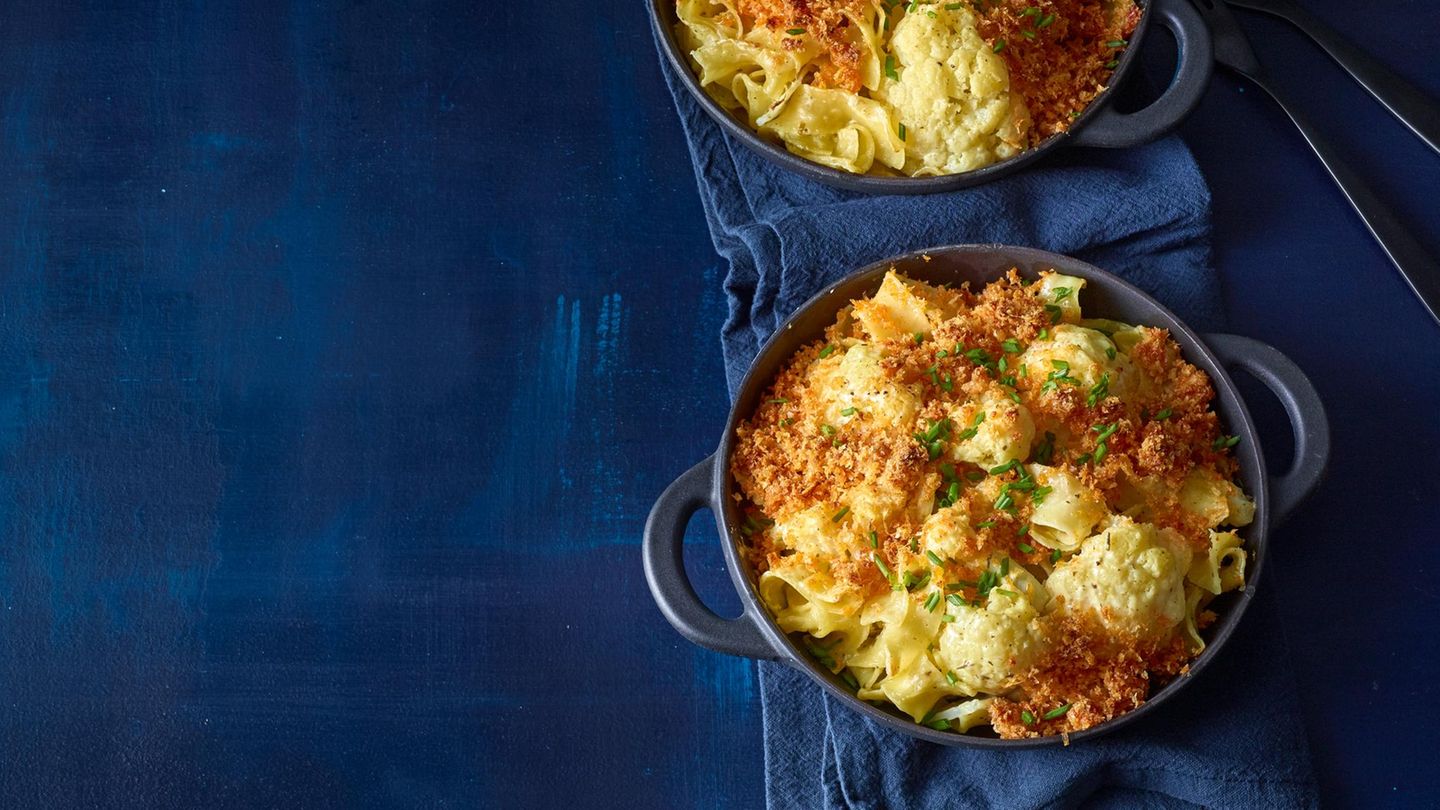 Blumenkohl-Nudel-Auflauf Rezept - [ESSEN UND TRINKEN]