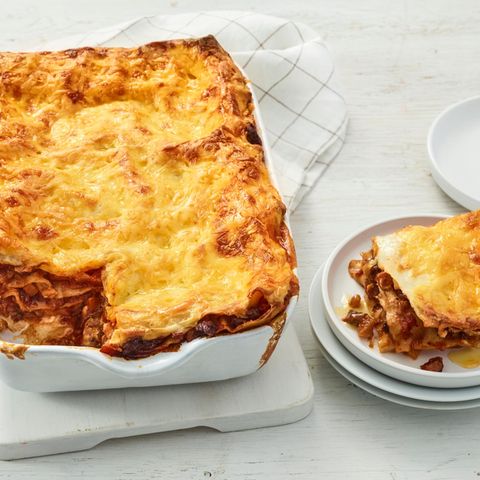 Gulasch-Lasagne