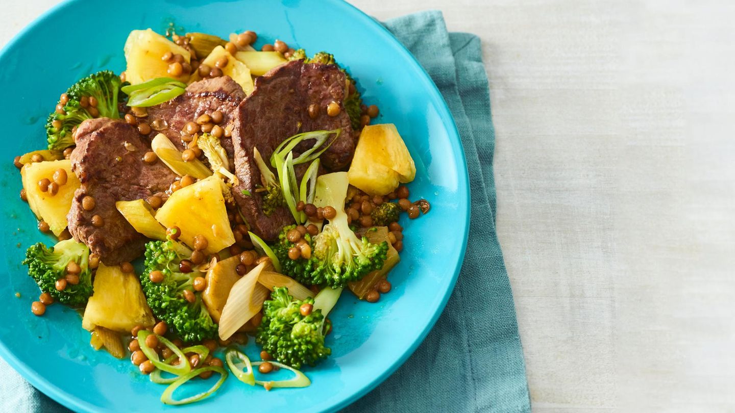 Rindfleisch süßsauer Rezept