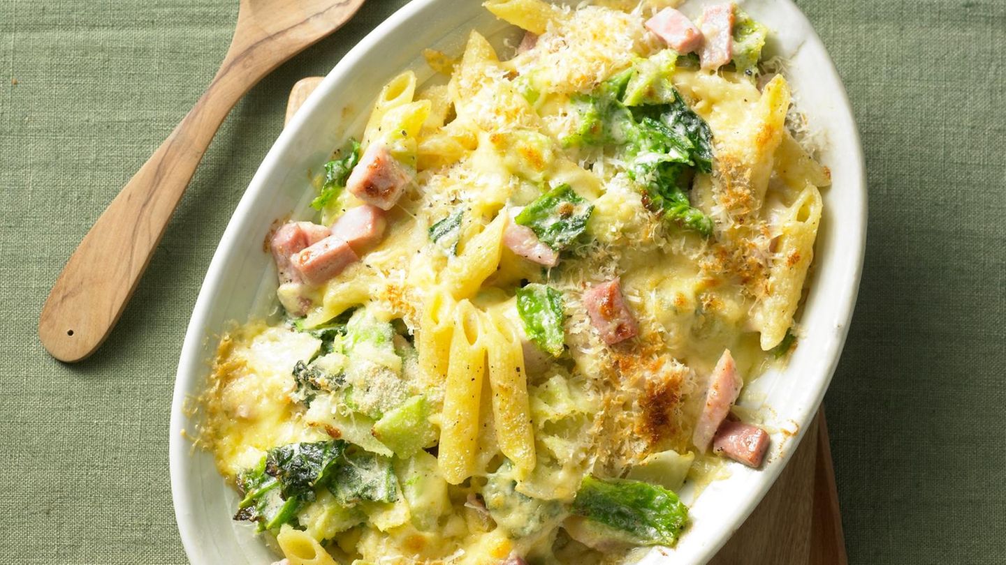 Wirsing-Nudel-Auflauf Rezept